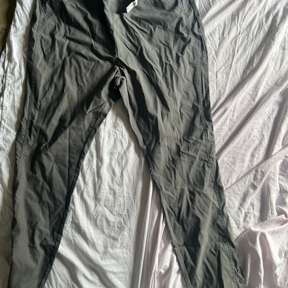 New York & Company Gray Straight Leg Pants